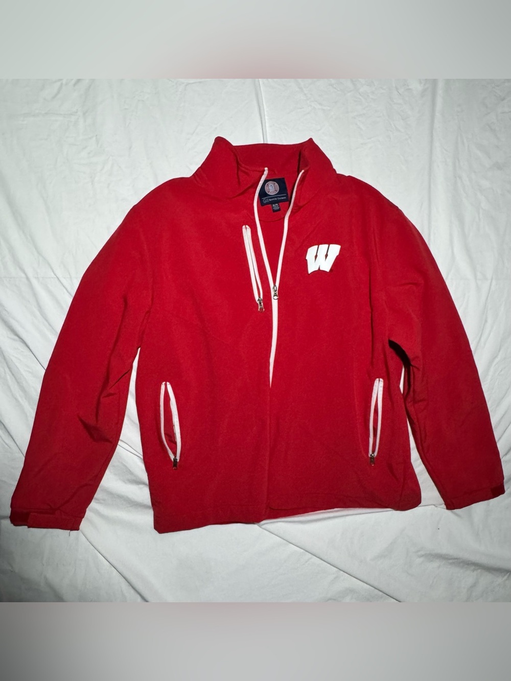 Wisconsin Badgers — G-III Zip-Up Jacket — Size Men’s XL